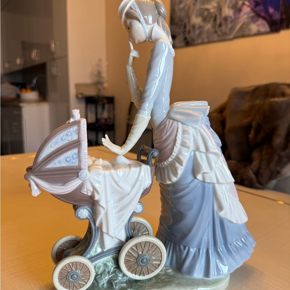 Lladro “Baby’s Outing” Figurine